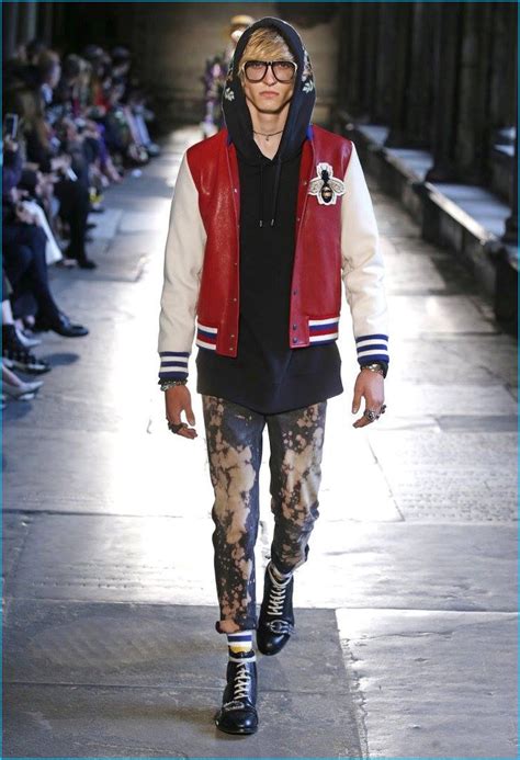 gucci cruise 2017 mens|Gucci 2017 Men's Cruise Collection Runway Show.